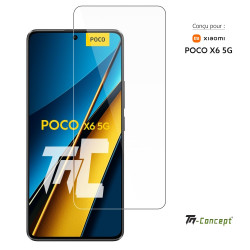 Xiaomi Poco X6 5G - Verre trempé TM Concept® - Gamme Standard Premium - image couverture