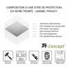 Xiaomi Redmi Note 12T Pro - Verre trempé Anti-Espions - TM Concept® gamme Privacy - Composition