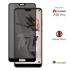 Huawei P20 Pro - Verre trempé Anti-Espions - Intégral Privacy - TM Concept® - image couverture