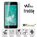 Wiko Freddy - Vitre de Protection Standard Premium - TM-Concept® - Verre trempé