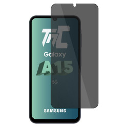 Samsung Galaxy A15 - Verre trempé Anti-Espions - TM Concept® gamme Privacy - image principale