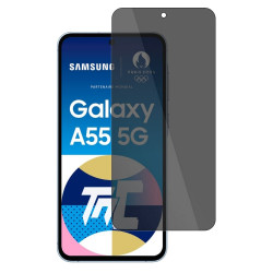 Samsung Galaxy A55 5G - Verre trempé Anti-Espions - TM Concept® gamme Privacy - image principale