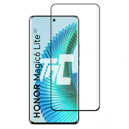 Honor Magic 6 Lite 5G - Verre trempé 3D incurvé - Noir - TM-Concept® - image principale