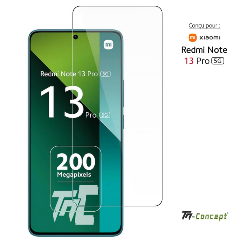 Xiaomi Redmi Note 13 Pro 5G - Verre trempé TM Concept® - Gamme Standard Premium - image couverture
