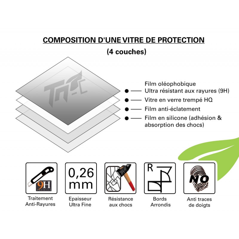 Huawei Mate S - Vitre de Protection Crystal - TM Concept®