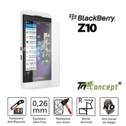 Blackberry Z10 - Vitre de Protection Crystal - TM Concept®