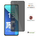 Xiaomi Redmi Note 13 5G - Verre trempé Anti-Espions - Intégral Privacy - TM-Concept® - image couverture