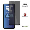 Samsung Galaxy A25 5G - Verre trempé teinté intégral - Noir - TM-Concept® - gamme Intégral Privacy - image couverture