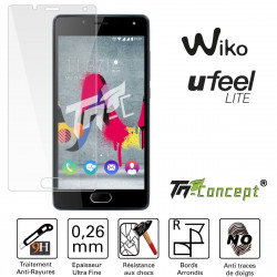 Wiko U Feel Lite - Vitre de Protection Crystal - TM Concept®