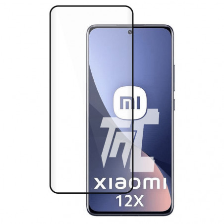 Xiaomi 12X - Verre trempé incurvé 3D Silicone - TM-Concept® - image principale
