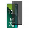 Xiaomi Redmi Note 13 Pro 5G - Verre trempé teinté intégral - Noir - TM Concept® - gamme Intégral Privacy - image principale