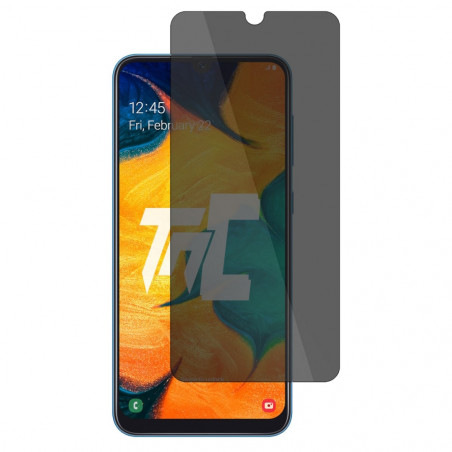 Samsung Galaxy A30 - Verre trempé Anti-Espions - TM-Concept® gamme Privacy - image principale