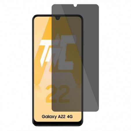 Samsung Galaxy A22 4G - Verre trempé Anti-Espions - TM-Concept® gamme Privacy - image principale