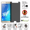 Samsung Galaxy J5 (2016) - Vitre  de Protection Anti-Espions - TM-Concept®