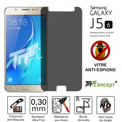 Samsung Galaxy J5 (2016) - Vitre  de Protection Anti-Espions - TM Concept®