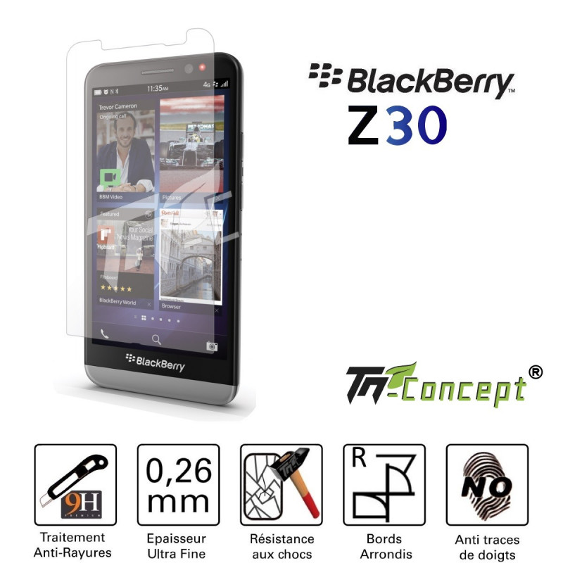 Blackberry Z30 - Vitre de Protection Crystal - TM Concept®