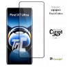 Oppo Find X7 Ultra - Verre trempé 3D incurvé - Noir - TM Concept® - image couverture