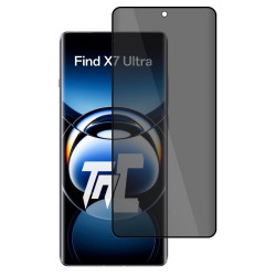 Oppo Find X7 Ultra - Verre trempé 3D Privacy (anti-espion) - TM Concept® - image principale