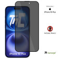 Apple iPhone 16 Plus - Verre trempé teinté intégral - Noir - TM-Concept® - gamme Intégral Privacy - image couverture