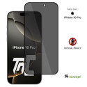 Apple iPhone 16 Pro - Verre trempé teinté intégral - Noir - TM-Concept® - gamme Intégral Privacy