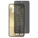 Samsung Galaxy S24 - Verre trempé teinté intégral - Noir - TM-Concept® - gamme Intégral Privacy - image principale