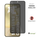 Samsung Galaxy S24 - Verre trempé teinté intégral - Noir - TM-Concept® - gamme Intégral Privacy - image couverture