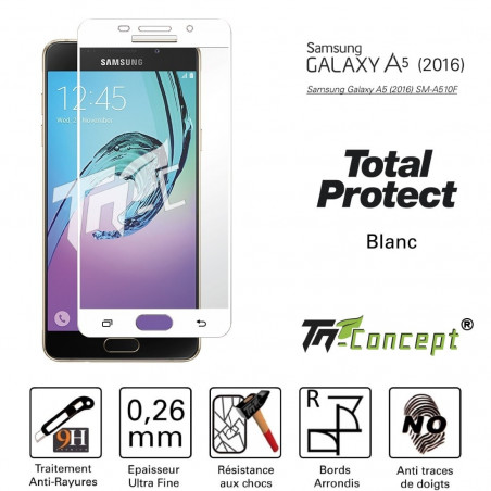 Samsung Galaxy A5 (2016) - Vitre de Protection Curved - TM Concept®