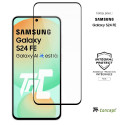 Samsung Galaxy S24 FE - Verre trempé intégral Protect - Noir - TM-Concept® - image couverture