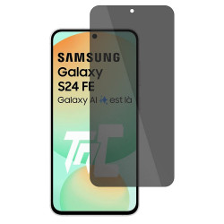 Samsung Galaxy S24 FE - Verre trempé Anti-Espions - TM Concept® gamme Privacy - image principale