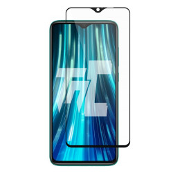 Xiaomi Redmi Note 8 Pro - Verre trempé intégral Protect Noir - adhérence 100% nano-silicone - TM Concept®