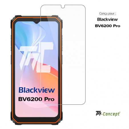 Blackview BV6200 Pro - Verre trempé TM Concept® - Gamme Standard Premium - image couverture Blackview BV6200 Pro - Verre trempé TM Concept® - Gamme Standard Premium - image couverture