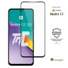Xiaomi Redmi 12 - Verre trempé intégral Protect - Noir - TM Concept® - image couverture