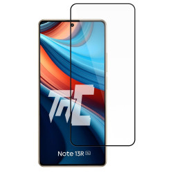 Xiaomi Redmi Note 13R Pro - Verre trempé intégral Protect - Noir - TM Concept® - image principale