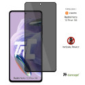 Xiaomi Redmi Note 12 Pro+ 5G - Verre trempé teinté intégral - Noir - TM-Concept® - gamme Intégral Privacy