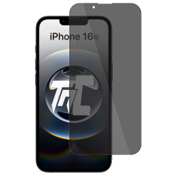 Apple iPhone 16e - Verre trempé Anti-Espions - TM Concept® gamme Privacy - image principale