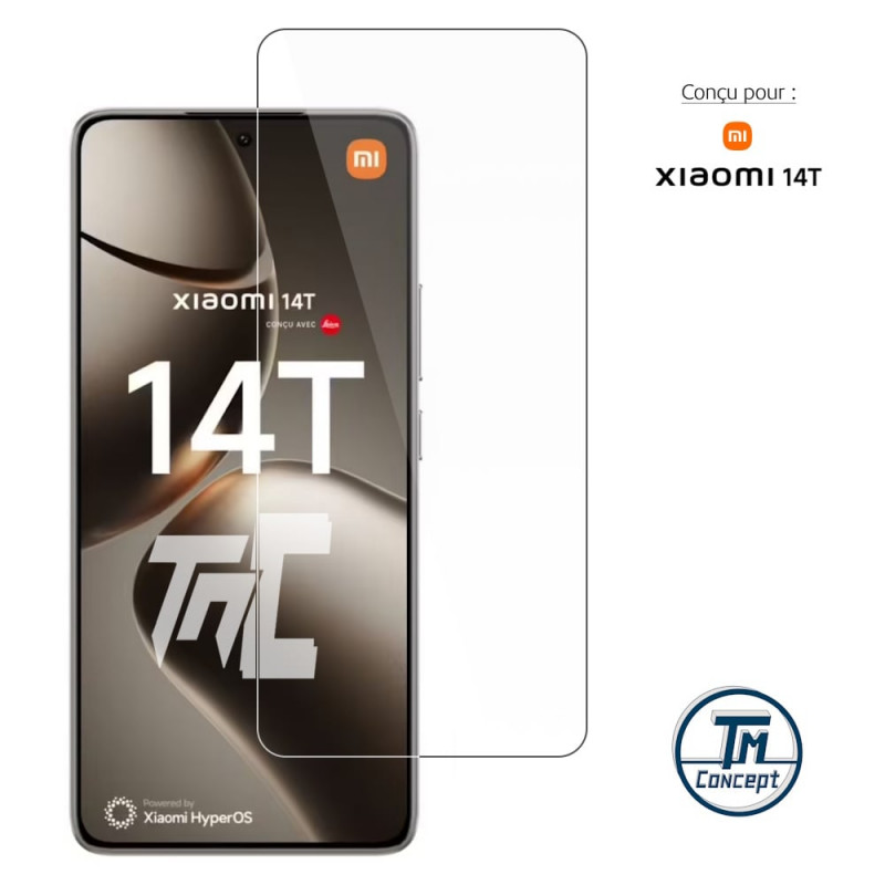 Xiaomi 14T - Verre trempé TM Concept® - Gamme Standard Premium - image couverture