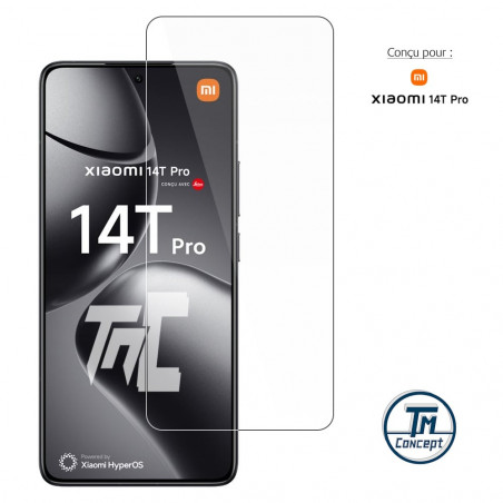 Xiaomi 14T Pro - Verre trempé TM Concept® - Gamme Standard Premium - image couverture