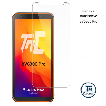 Blackview BV6300 Pro - Verre trempé TM Concept® - Gamme Standard Premium - image couverture Blackview BV6300 Pro - Verre trempé TM Concept® - Gamme Standard Premium - image couverture