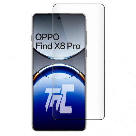Oppo Find X8 Pro - Verre trempé 3D incurvé - Noir - TM-Concept® - image principale
