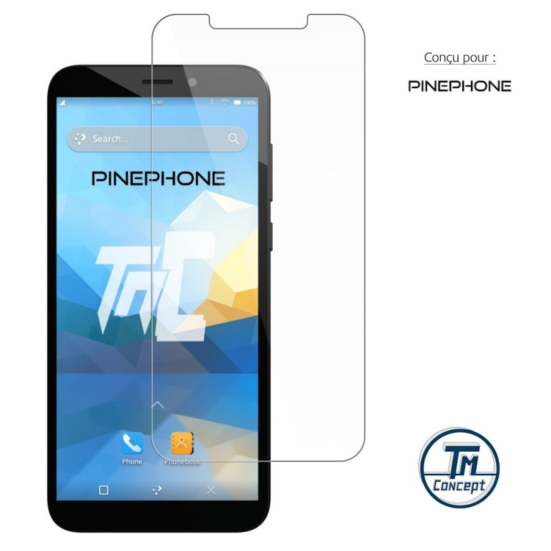 PinePhone - Verre trempé TM Concept® - Gamme Standard Premium - image couverture