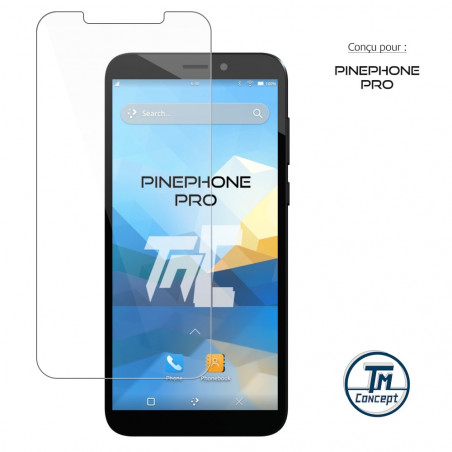 PinePhone Pro - Verre trempé TM Concept® - Gamme Standard Premium - image couverture