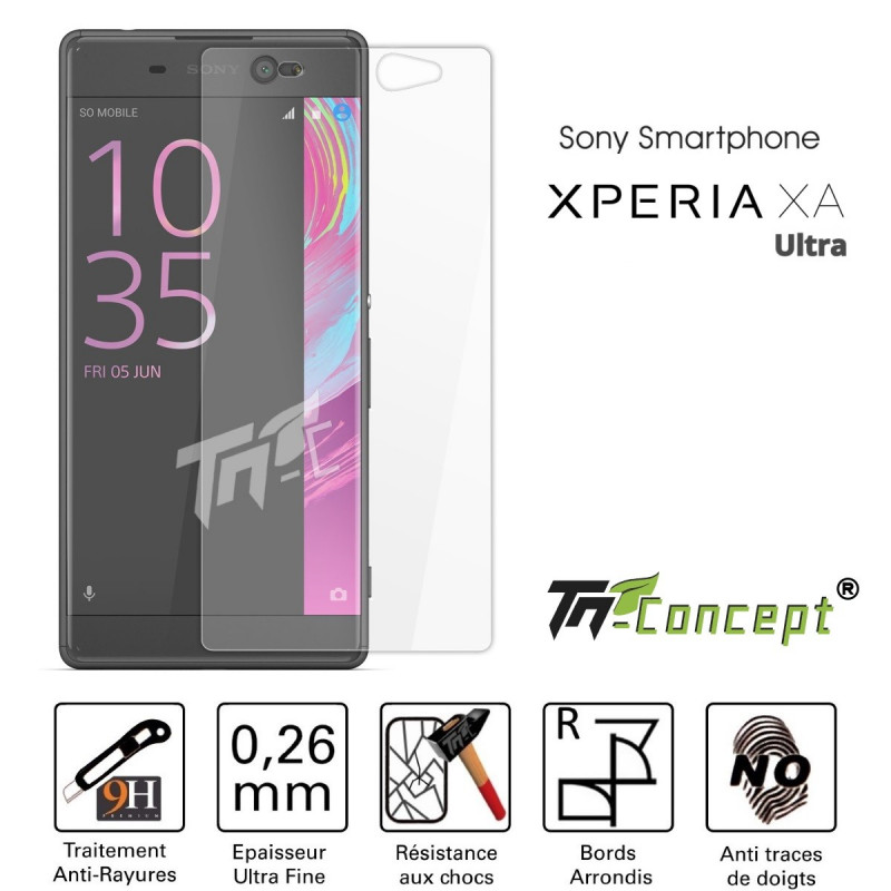 Sony Xperia XA Ultra - Vitre de Protection Crystal - TM Concept®