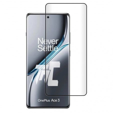 OnePlus Ace 3 - Verre trempé 3D incurvé - Noir - TM-Concept® - image principale