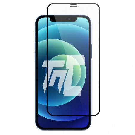 Apple iPhone 12 - Verre trempé Intégral Magic - Noir - TM-Concept® - image principale