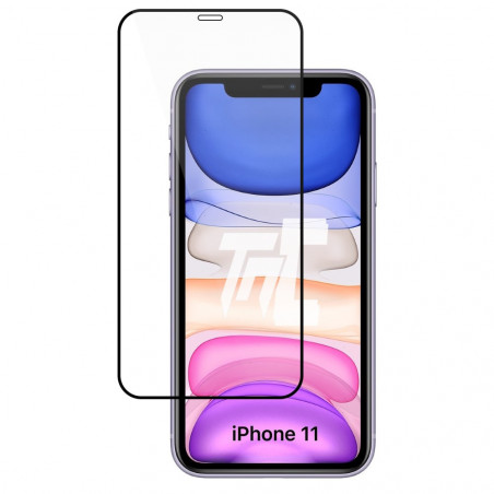 Apple iPhone 11 - Verre trempé Intégral Magic - Noir - TM-Concept® - image principale