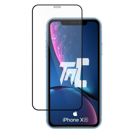 Apple iPhone XR - Verre trempé Intégral Magic - Noir - TM-Concept® - image principale