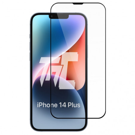 Apple iPhone 14 Plus - Verre trempé Intégral Magic - Noir - TM-Concept® - image principale