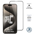 Apple iPhone 15 Pro Max - Verre trempé Intégral Magic - Noir - TM-Concept®