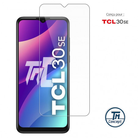 TCL 30 SE - Verre trempé TM Concept® - Gamme Standard Premium - image couverture TCL 30 SE - Verre trempé TM Concept® - Gamme Standard Premium - image couverture