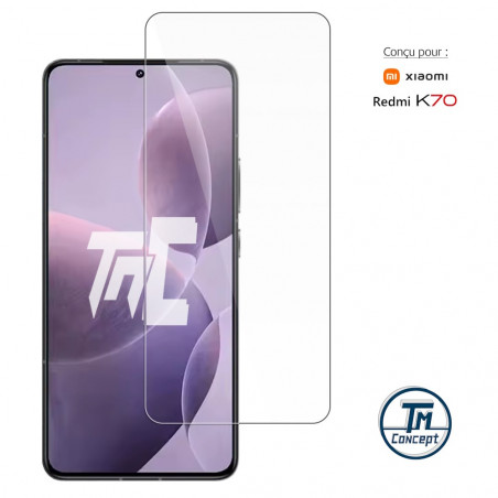 Xiaomi Redmi K70 - Verre trempé TM Concept® - Gamme Standard Premium - image couverture